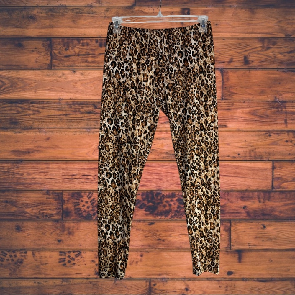 5 for $25🔥Cheetah Print Elastic Waist Leggings Small‎